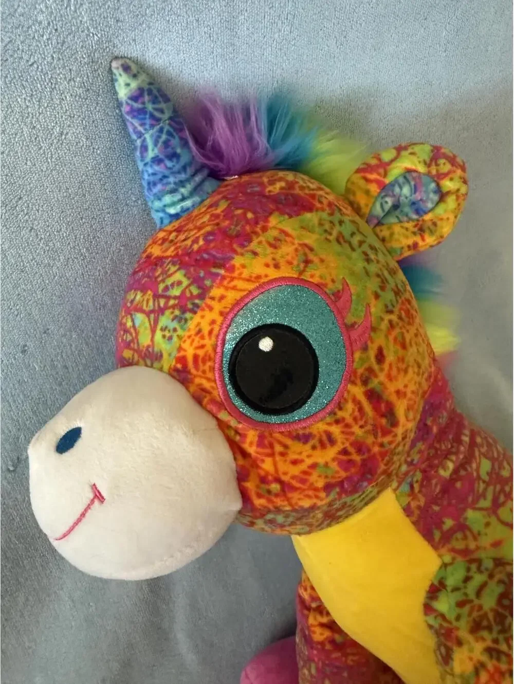 Fiesta Rosie Scribbleez Unicorn Plush. 15in.
